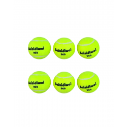 Mey İthalat® 6’lı Tenis Topu Seti Dayanıklı Yüksek Zıplama Performans Topları