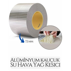 Mey İthalat® 72 mm Su Hava Yağ Kesici İzolasyon Bandı 2 Metre 716878