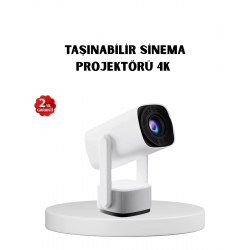 Mey İthalat® 720p HD Projeksiyon Cihazı – Uzun Ömürlü Ampul, Canlı Renkler ve Evde Sinema Keyfi