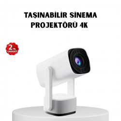 Mey İthalat® 720p HD Projeksiyon Cihazı – Uzun Ömürlü Ampul, Canlı Renkler ve Evde Sinema Keyfi