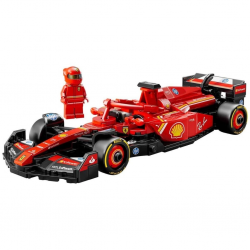 Mey İthalat® 77242 Speed Champ.Ferrari SF-24 F1 Yarış Arabası 275 parça +10 yaş