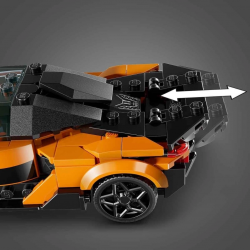Mey İthalat® 77257  Speed Champions McLaren W1 287 parça +9 yaş