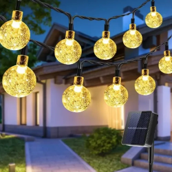 Mey İthalat® 7m 50 LED Solar Led Işık