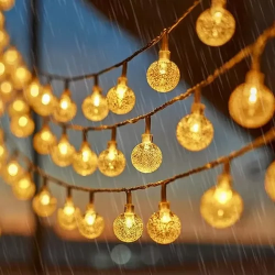 Mey İthalat® 7m 50 LED Solar Led Işık