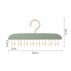 Mey İthalat® 8 Kancalı Çok Amaçlı Yapışkanlı Askı