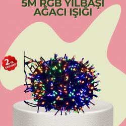 Mey İthalat® 8 Modlu LED Işık Zinciri İç Mekan Dekoratif Aydınlatma