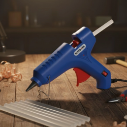 Mey İthalat® 80 W Profesyonel Silikon Tabancası 11 mm Uyumlu 5 Adet Hediye Silikon