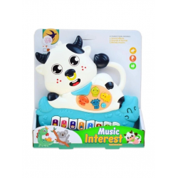 Mey İthalat® 855-193D PİLLİ MÜZİKLİ İNEK PİYANO -ZRV