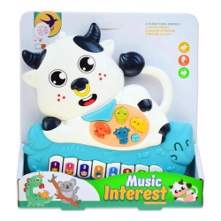 Mey İthalat® 855-193D PİLLİ MÜZİKLİ İNEK PİYANO -ZRV