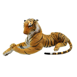 Mey İthalat® 90 cm Uzanan Kaplan Peluş