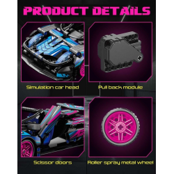 Mey İthalat® 9055-6  TOYSE TOYS BRİCKS SPEED MAVİ CYBER-EKN