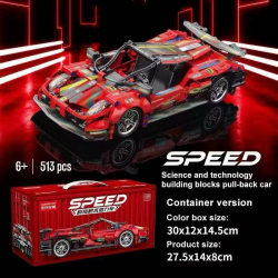 Mey İthalat® 9055-7  TOYSE TOYS BRİCKS SPEED KIRMIZI -EKN