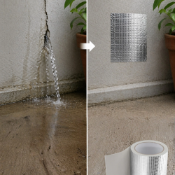 Mey İthalat® 96mm Geniş Tamir Bandı 2 Metre Çatı Boru Balkon Sızdırmaz Onarım Bandı