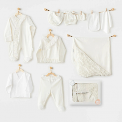 Mey İthalat®   AC25591 10'lu Hastane Çıkışı Ekru