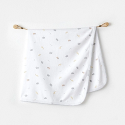 Mey İthalat®   AC25808 Blanket 85x90 Little King Bebek Battaniye White