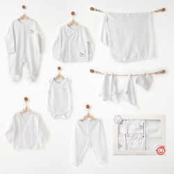 Mey İthalat® AC26751 10lu Hastane Çıkışı White