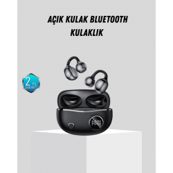 Mey İthalat® Açık Kulak Bluetooth Kulaklık 5.4 APTX Destekli Ergonomik Tasarım