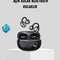 Mey İthalat® Açık Kulak Bluetooth Kulaklık 5.4 APTX Destekli Ergonomik Tasarım