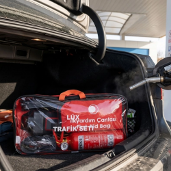 Mey İthalat® Acil Durum Trafik Seti Reflektör Yangın Tüpü ve Güvenlik Ekipmanları