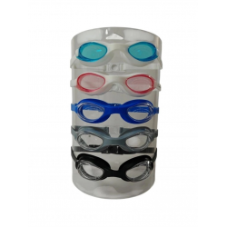 Mey İthalat® AF228 GÖZLÜK YÜZÜCÜ TPR ESNEK BURUN KUTULU -KZL