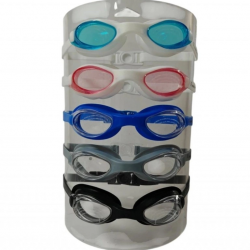 Mey İthalat® AF228 GÖZLÜK YÜZÜCÜ TPR ESNEK BURUN KUTULU -KZL