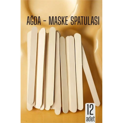 Mey İthalat® Ağda Spatulası Küçük Boy 12 ADET 714994