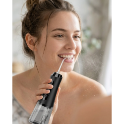 Mey İthalat® Ağız Duşu Cihazı 4 Modlu 5 Başlıklı Şarjlı Oral Temizlik Makinesi