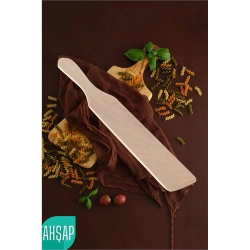 Mey İthalat® Ahşap Bisleç Çevirgeç Doğal Gürgen Ağacı 720582