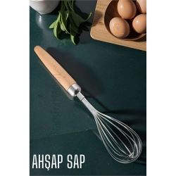 Mey İthalat® Ahşap Sap Çırpma Teli 10 Tel 26 cm Cintura Design 716490