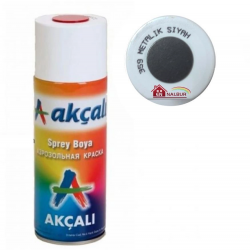 Mey İthalat® Akçalı Sprey Boya 400 ml 359 Metalik Siyah