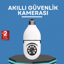 Mey İthalat® Akıllı Güvenlik Kamerası Full HD Görüntü ve Gece Görüş Özellikli