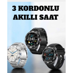 Mey İthalat® Akıllı Saat Arama Cevaplayan Titreşim Özelliğiyle Bildirim Görebilen