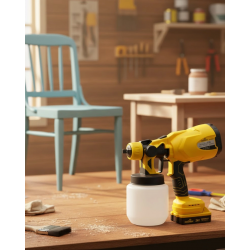 Mey İthalat® Akülü Boya Tabancası Hassas Püskürtme ve Hızlı Kaplama