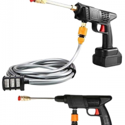 Mey İthalat® Akülü Oto Araç Yıkama Yüksek Basınçlı Araba Yıkama Makinesi Şarjlı