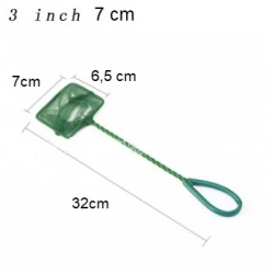 Mey İthalat® Akvaryum Balık Yakalama Kepçesi 3 inç 7 cm