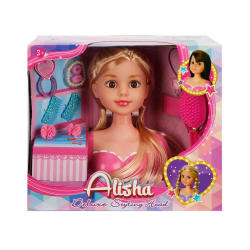 Mey İthalat® Alisha Delüks Büst Saç Tasarım Seti