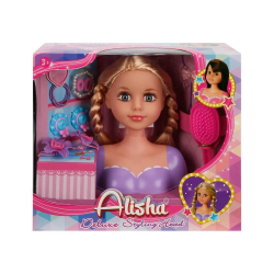 Mey İthalat® Alisha Delüks Büst Saç Tasarım Seti