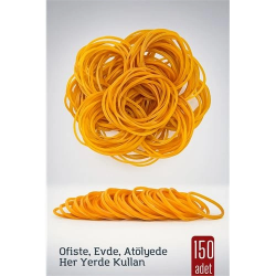 Mey İthalat® Ambalaj Lastiği - Paket Lastiği - Para Lastiği 64MM 150 Adet 716918