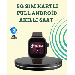 Mey İthalat® AMOLED Ekranlı Akıllı Saat WhatsApp TikTok YouTube