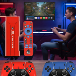 Mey İthalat® Android 10K HD TV Oyun Konsolu 64GB 5G WiFi Destekli