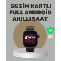 Mey İthalat® Android Akıllı Saat 5G Destekli Uygulama İndirme