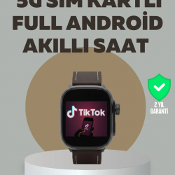 Mey İthalat® Android Akıllı Saat 5G Destekli Uygulama İndirme