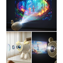 Mey İthalat® Android Sistemli 4K Projeksiyon 36W Dolby Sesli