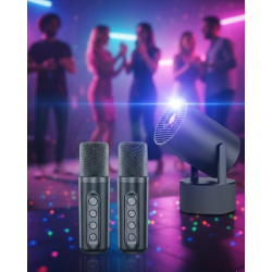 Mey İthalat® Android Sistemli Projeksiyon Kareoke Cihazı 180° Döner Başlıklı