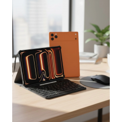 Mey İthalat® Android Tablet Klavye Kılıflı Dokunmatik Ekran Günlük ve Profesyonel Kullanım