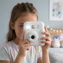 Mey İthalat® Anında Baskılı Çocuk Kamerası 4 Rulo Kağıt 5 Kalem Hediyeli Eğlenceli Set