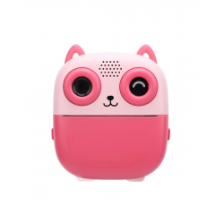 Mey İthalat® Anında Çıktı Veren Çocuk Kamerası 5 Rulo Kağıt 6 Kalem Setli Eğitici Oyuncak Fotoğraf Makinesi