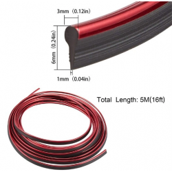 Mey İthalat® Araba Dekorasyon Şeridi 5 Metre Trim Şeridi