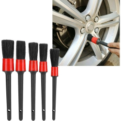 Mey İthalat® Araba Detaylı Temizlik  Fırçası 5'li Set