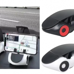 Mey İthalat® Araba Tasarımlı Araç İçi Telefon Tutucu 360 Dönebilen Ayarlı